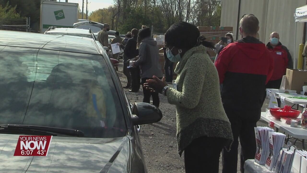 Mental health and substance abuse assistance offered at food distribution